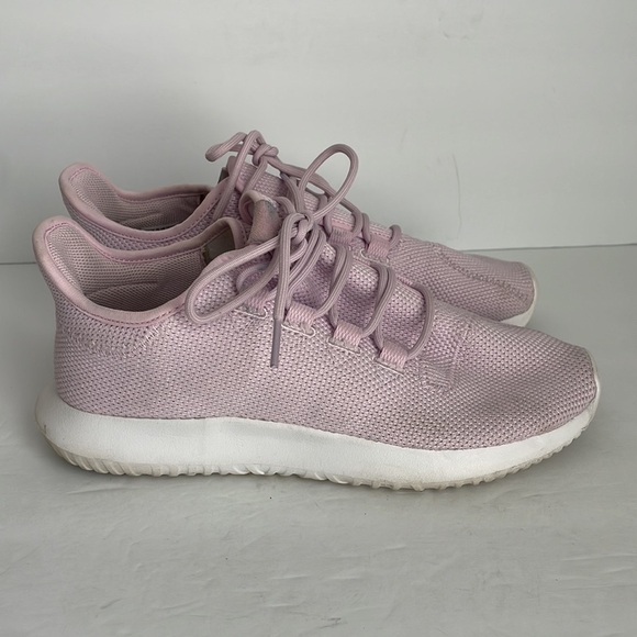 Adidas Originals Big Kid Tubular Shadow Running Shoe Aero Pink/White 7 - Picture 2 of 10